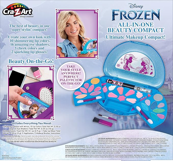 Disney Frozen All in ONE Beauty Compact-Velvo Beauty
