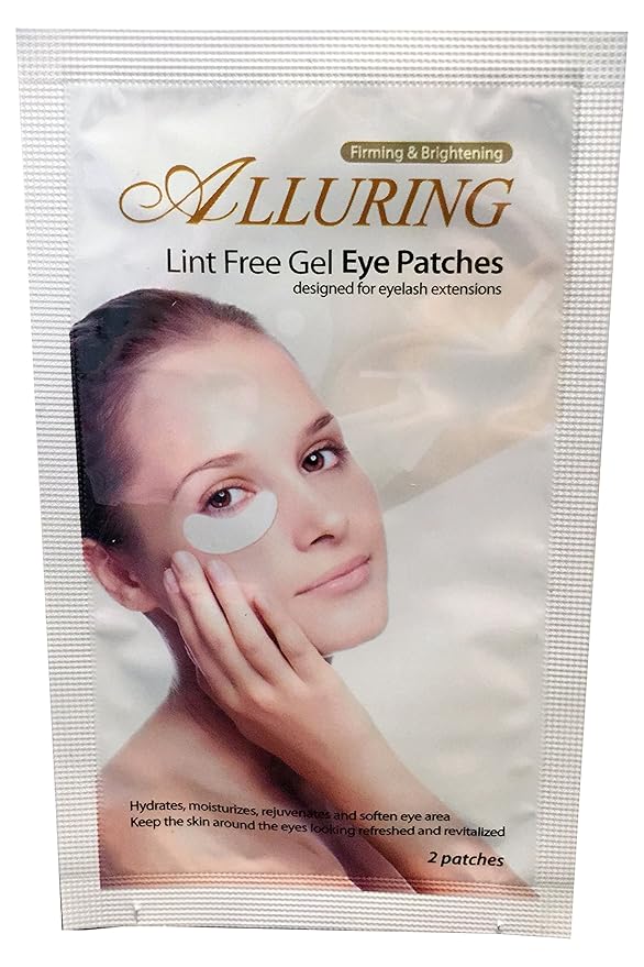 50 Pairs- Eyelash Extension Lint Free Under Eye Gel Pad Patches by eyebeautiful-Velvo Beauty