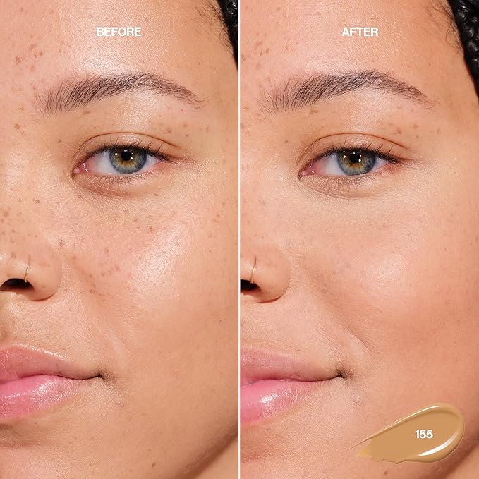 Revlon Glimmer Brightening Concealer, Liquid Under Eye Makeup, Made with Caffeine, Vitamin C, & Stevioside, 155, 0.3 fl oz-Velvo Beauty