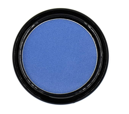 Navy Blue Dark Blue Matte Opaque Pressed Powder Single Vegan Eyeshadow; Talc, Paraben & Cruelty Free-Velvo Beauty