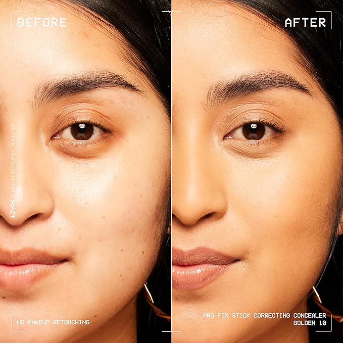 NYX PROFESSIONAL MAKEUP Pro Fix Stick Correcting Concealer, Buildable Medium Coverage Concealer Stick - Golden-Velvo Beauty