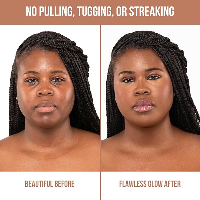 Glamazon Second to None Foundation Stick, Bronze Sable, Light-to-Full Coverage, Weightless Makeup With a Glowy Natural Finish-Velvo Beauty