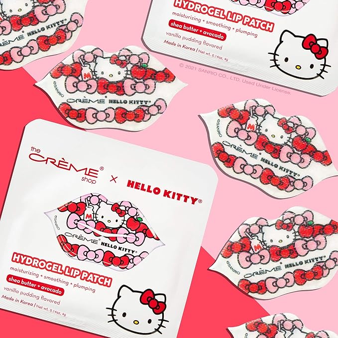 The Crème Shop x Hello Kitty Hydrogel Lip Patch 3 Pack-Velvo Beauty
