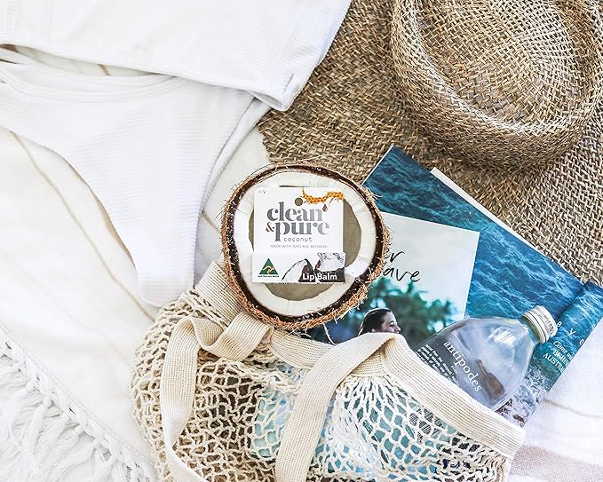 Lip Balm (Coconut) | Manuka Honey Conditioning Lip Care with 100% All Natural Beeswax and Vitamin E Oil | Flavored Lip Balm for Dry-Velvo Beauty