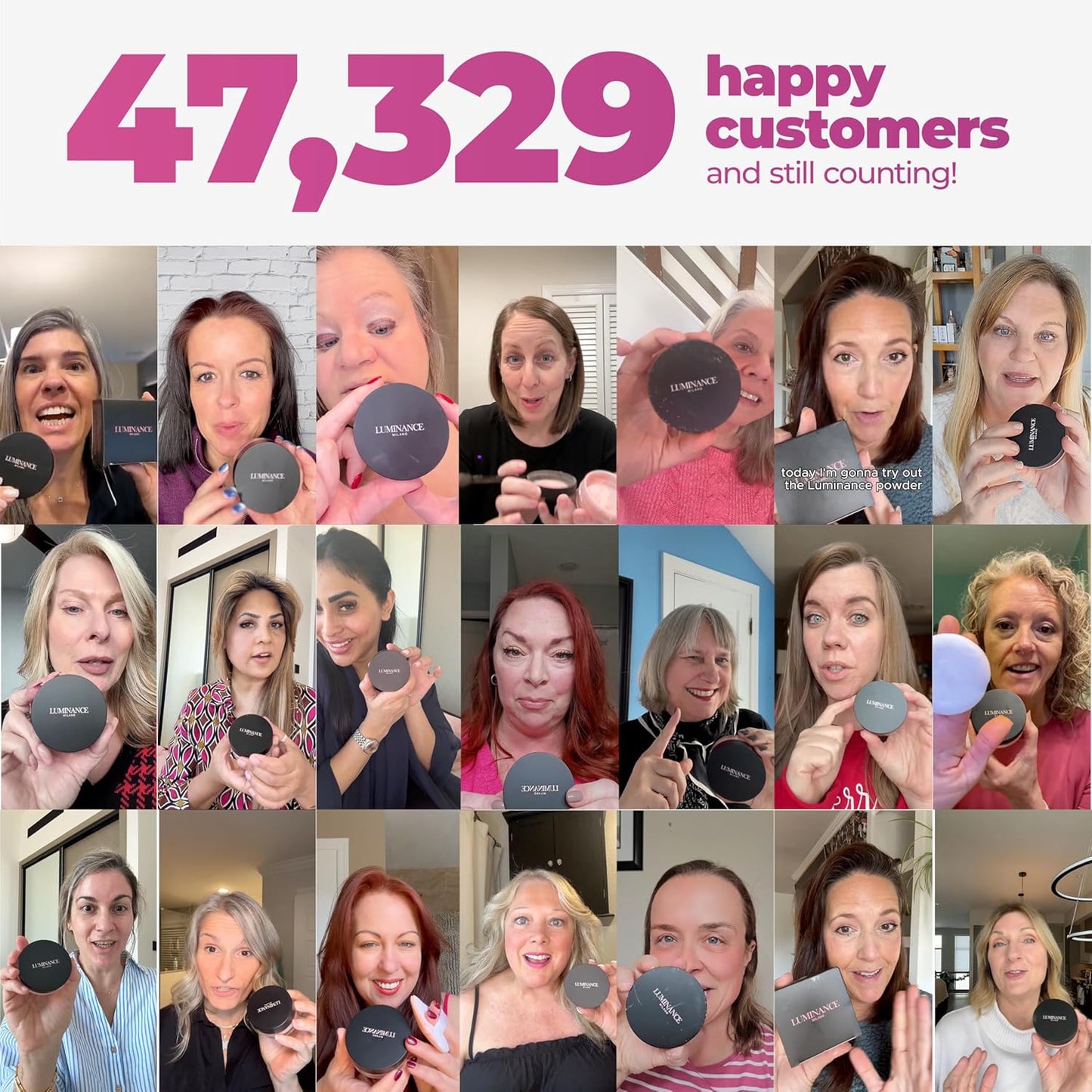 Original Luminance Milano Ultra Pink Powder Setting Powder Makeup – Mineral Loose Face Powder Makeup, Oil Control, Pore-Blurring, Matte Creaseless Baking, Ultra Pink-Velvo Beauty