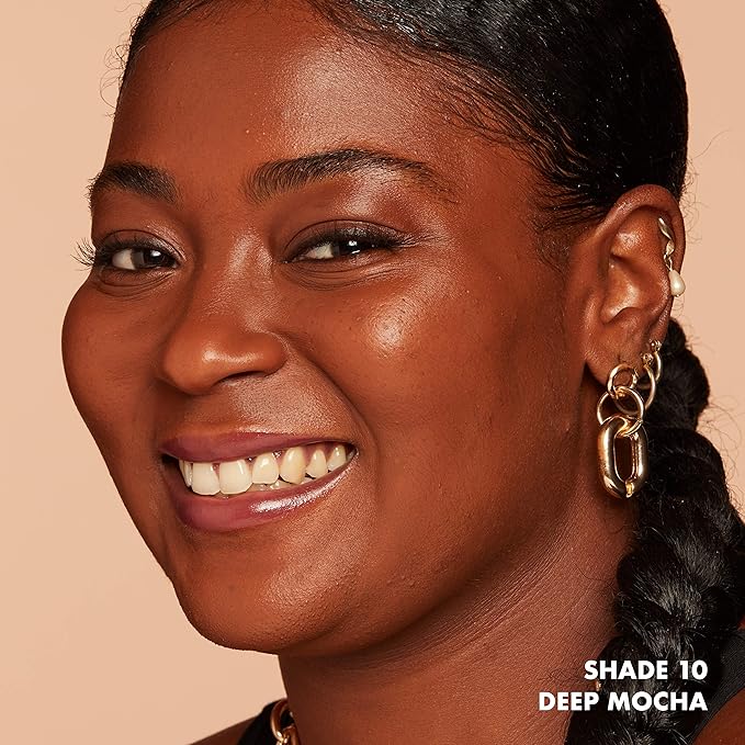 NYX PROFESSIONAL MAKEUP Bare With Me Tinted Skin Veil, Lightweight BB Cream - Deep Mocha-Velvo Beauty