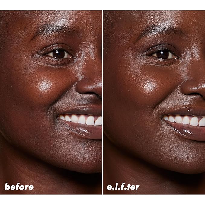 e.l.f. Halo Glow Skin Tint SPF 50, Tinted Moisturizer For Light, Buildable Coverage, Creates A Natural Glow, Vegan & Cruelty-Free, 17 Rich Warm-Velvo Beauty