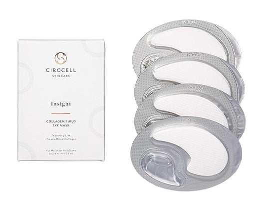 CIRCCELL Insight Collagen Eye Treatment Masks, collagen eye mask, eye bags treatment, under eye pads, 4 treatments-Velvo Beauty