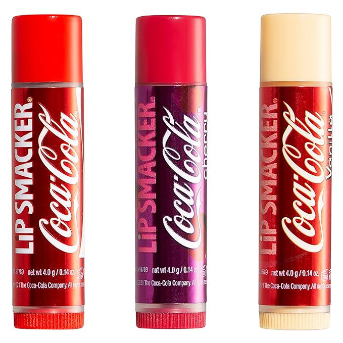 Lip Smacker Valentine's Day Collection Coca-Cola Lip Balm Tin (Pack of 2)-Velvo Beauty