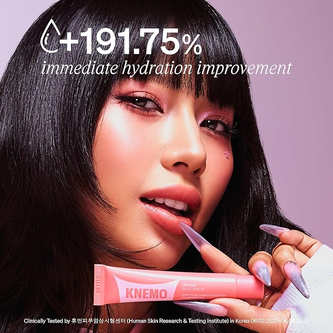 LipLock Jelly Serum for Dry Lips, Long-Lasting, Hydrating, Plumping, Glossy Mask with Rose PDRN, Carrot Collagen, Pillow Peptide, Moisturizing Tinted Lip Balm. (Peach Muse)-Velvo Beauty