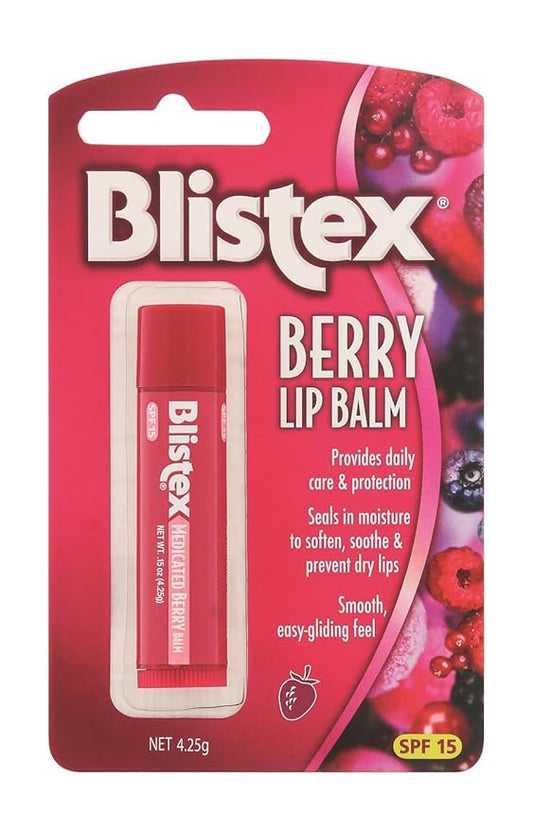 Blistex Berry Medicated S Size .15z-Velvo Beauty