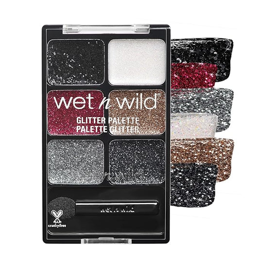 wet n wild Fantasy Makers Glitter Face Palette Heavy Metals-Velvo Beauty