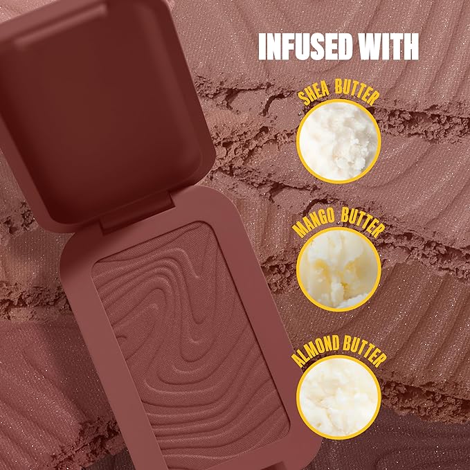 NYX PROFESSIONAL MAKEUP Matte Buttermelt Bronzer, Longwear Face Makeup with Up to 12 Hours of Wear, Vegan Formula - Butta Off-Velvo Beauty