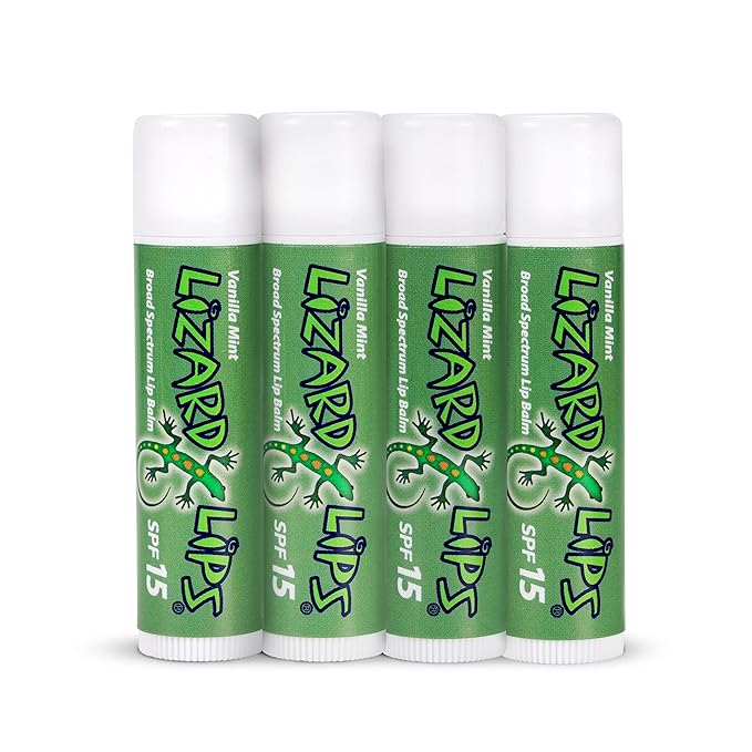 Lizard Lips SPF 15 Lip Balm (Vanilla Mint)-Velvo Beauty