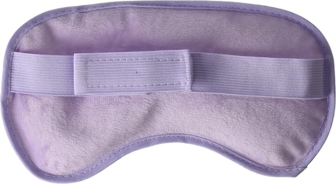 Cooling Eye Mask Reusable Gel Eye Mask for Puffy Eyes,Ice Eye Mask Cold Eye Mask Frozen with Plush Backing for Headache,Migrain,Stress Relief-Color Pastel Purple-Velvo Beauty