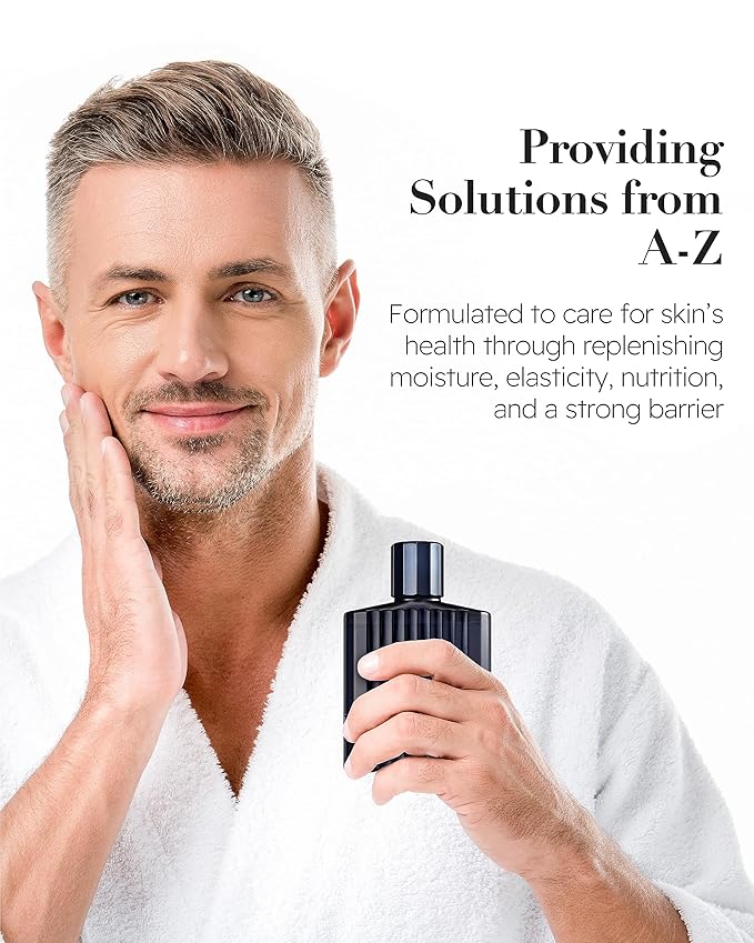 ISA KNOX Age Focus Homme (Premium Skincare Gift Set, 12.2fl oz) - Even Skin Tone & Wrinkle Care. Toner and Lightweight Moisturizer Set , Niacinamide, Adenosine | Korean Skincare,-Velvo Beauty