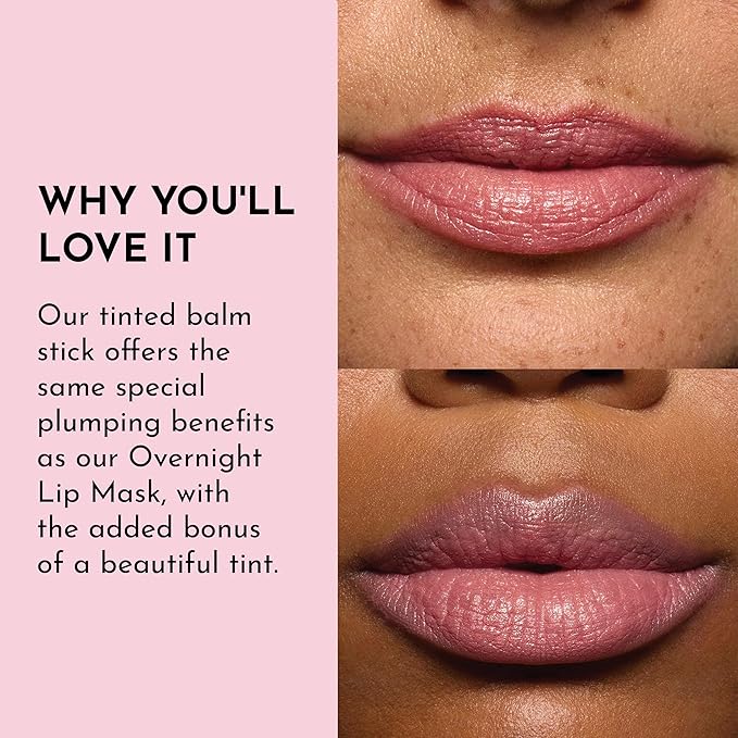 Lawless Forget the Filler Lip Plumping Line Smoothing Tinted Balm - Sweetie - Premium Tinted Lip Balm with Natural Ingredients to Plump and Smooth Lips for a Firmer, Fuller Look - 0.09 oz-Velvo Beauty