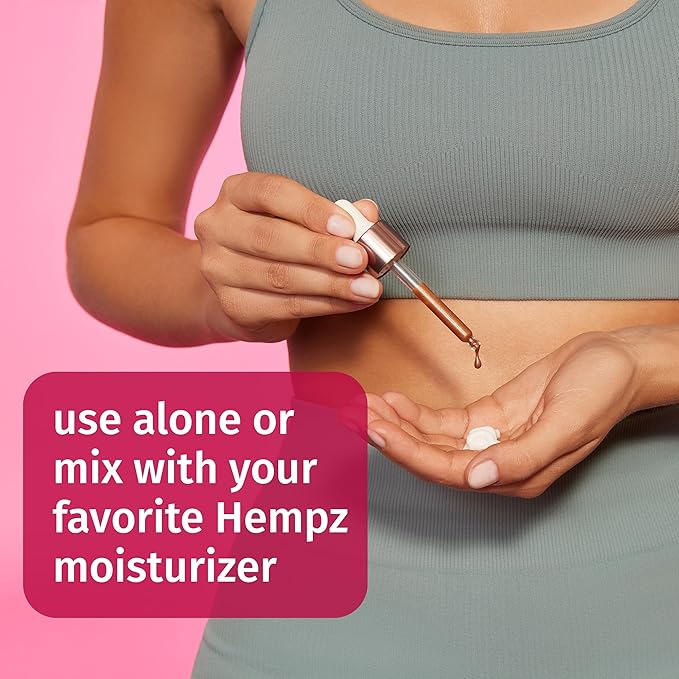 Hempz Instant Bronzing Drops, Face and Body Bronzer, Drops of Sunshine, 2 oz.-Velvo Beauty