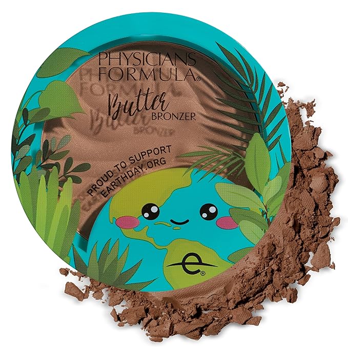 Physicians Formula Earth Day Butter Bronzer Deep Bronzer, Clean Beauty, Dermatologist Tested, Vegan, Cruelty-Free-Velvo Beauty
