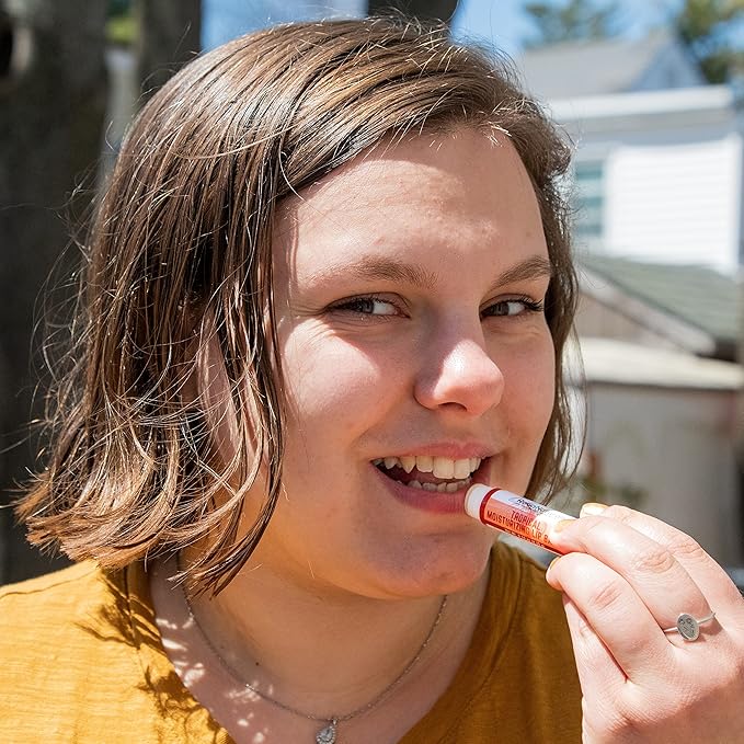 All Natural Tropical Moisturizing Lip Balm, Nourishing Lip Care For All Day Hydration, 100% Natural, Handmade with Love in USA, SuperFruit - Berries, Mango, Grapefruit (4 Pack)-Velvo Beauty