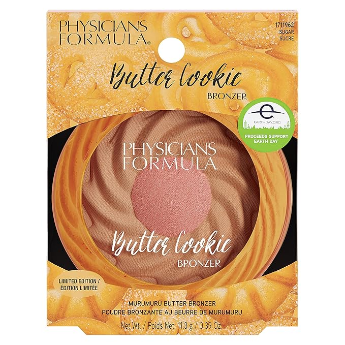 Physicians Formula Murumuru Butter Bronzer Face Makeup, Cheat Day Donut, Sugar-Velvo Beauty
