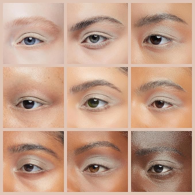 Shiny Warm Sand Beige Taupe Nude Natural Tone Satin Finish Pressed Powder Single Vegan Eyeshadow; Talc, Paraben & Cruelty Free-Velvo Beauty