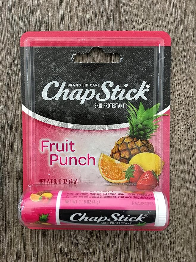 Chapstick Lip Balm - Fruit Punch 0.15 oz / 4 g-Velvo Beauty