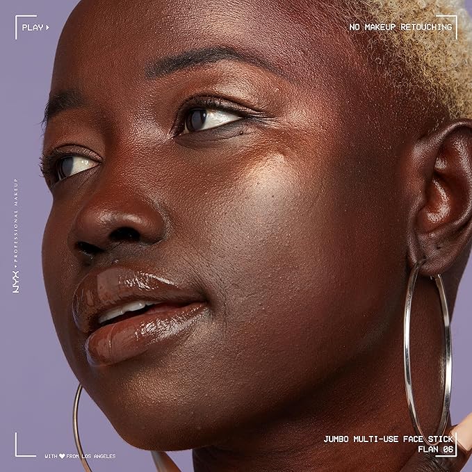 NYX PROFESSIONAL MAKEUP, Jumbo Multi-Use Face Highlighter Stick - Flan-Velvo Beauty