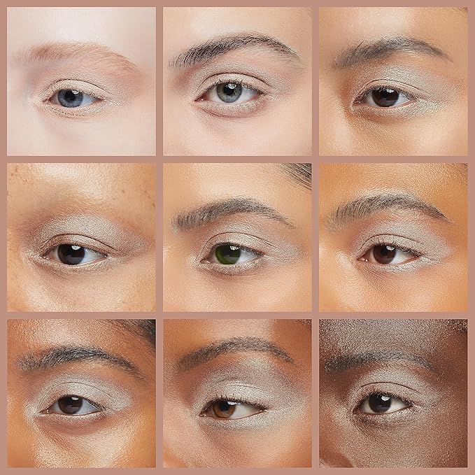 FOCALLURE Shimmer and Matte Cream Eyeshadow Stick,Smooth Brilliant Eye Brightener Pencil for Women,Long Lasting Waterproof Eye Shadow and Liners Makeup,PINK FIRE-Velvo Beauty