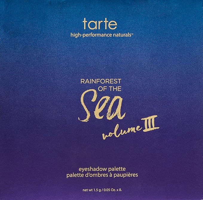 Tarte Rainforest of the Sea Vol. III Eyeshadow Palette Limited Edition-Velvo Beauty