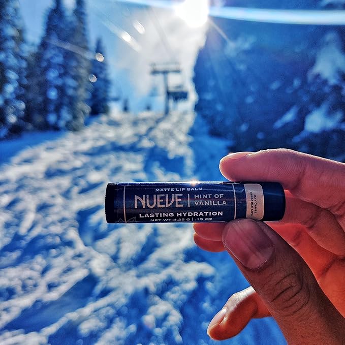 Lip Balm, Long-Lasting, Moisturizing Formula, Nourishing Lip Care, 100% Natural, Hint of Vanilla, Matte Finish (3)-Velvo Beauty
