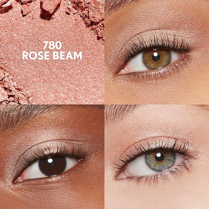 COVERGIRL Eye Enhancer, Rose Beam, Eyeshadow Mono, Easy to Wear, Clean & Vegan, Talc-Free, Matte & Shimmer Finishes, Smudge-Proof, 0.09oz-Velvo Beauty