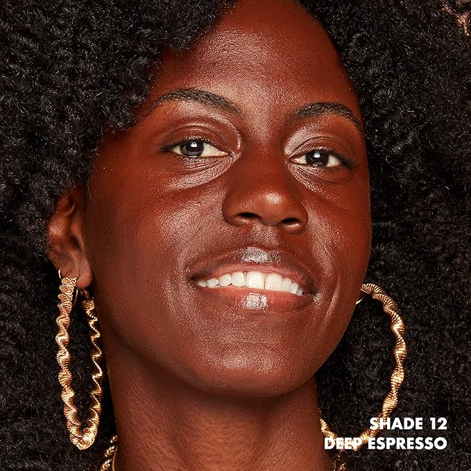 NYX PROFESSIONAL MAKEUP Bare With Me Tinted Skin Veil, Lightweight BB Cream - Deep Espresso-Velvo Beauty