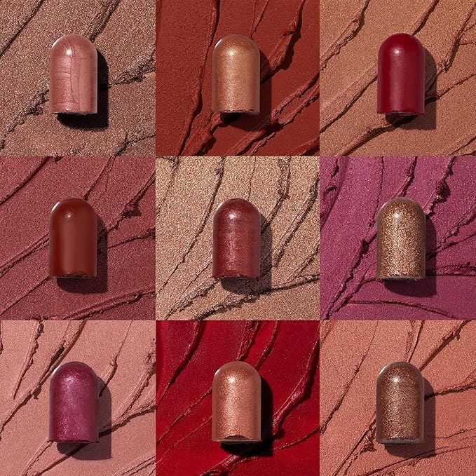 Thread Beauty Blend It Multi-Stick, Creamy, Buildable Color and Highlighter for Eyes, Cheeks, and Face, Fearless - Plum Shimmer-Velvo Beauty