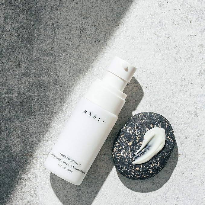 Retinoid Cream - 4.25% Retinol Night Moisturizer for Face & Neck with Collagen, Peptides & Hyaluronic Acid - Anti Aging Wrinkle Cream, Improves Skin Tone & Texture, 1.4 oz-Velvo Beauty