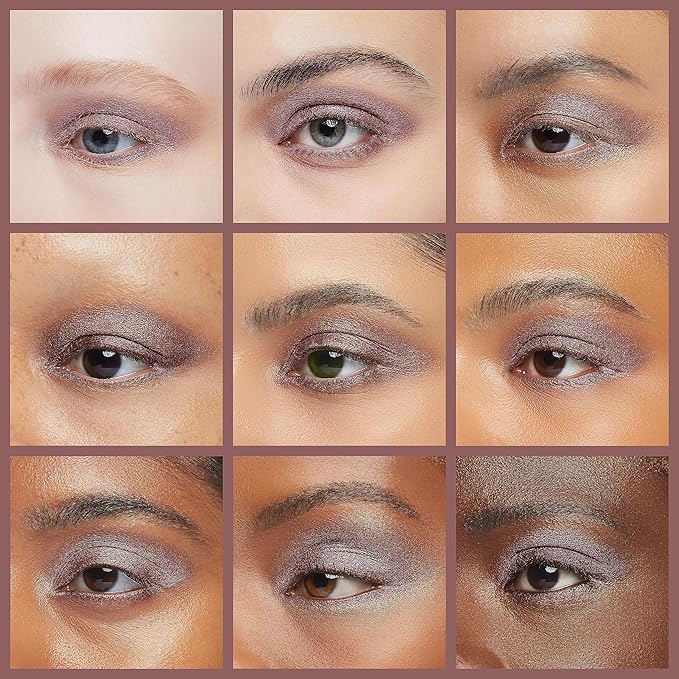 FOCALLURE Shimmer and Matte Cream Eyeshadow Stick,Smooth Brilliant Eye Brightener Pencil for Women,Long Lasting Waterproof Eye Shadow and Liners Makeup,GOSSIP-Velvo Beauty