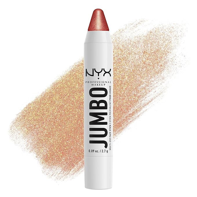 NYX PROFESSIONAL MAKEUP, Jumbo Multi-Use Face Highlighter Stick - Lemon Meringue-Velvo Beauty